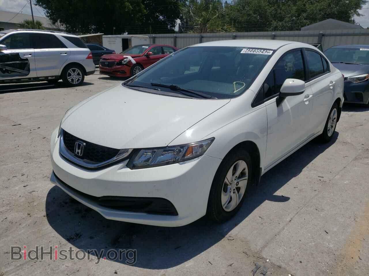 2013 HONDA CIVIC - VIN: 2HGFB2F58DH596271 - Фото 2