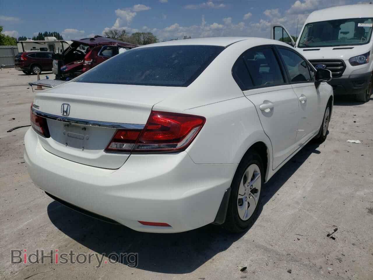 2013 HONDA CIVIC - VIN: 2HGFB2F58DH596271 - Фото 4
