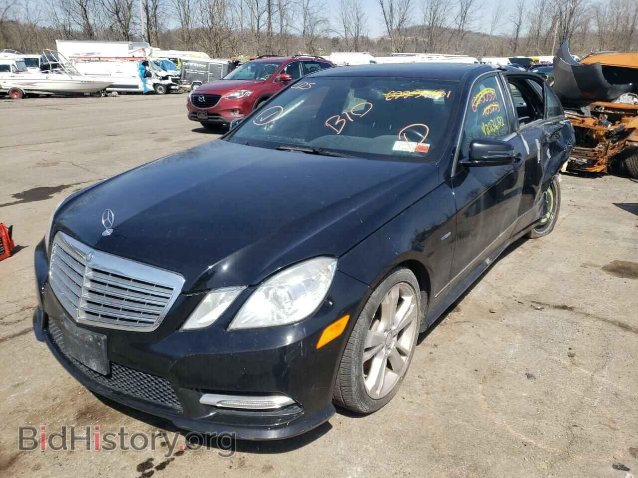 2012 MERCEDES-BENZ E-CLASS - VIN: WDDHF8JB2CA545864 - Фото 2