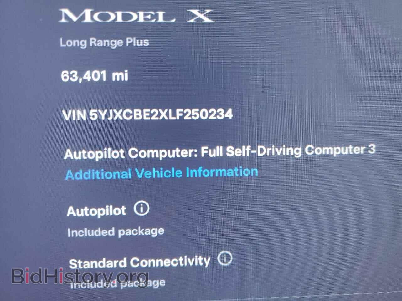 2020 TESLA MODEL X - VIN: 5YJXCBE2XLF250234 - Photo 9