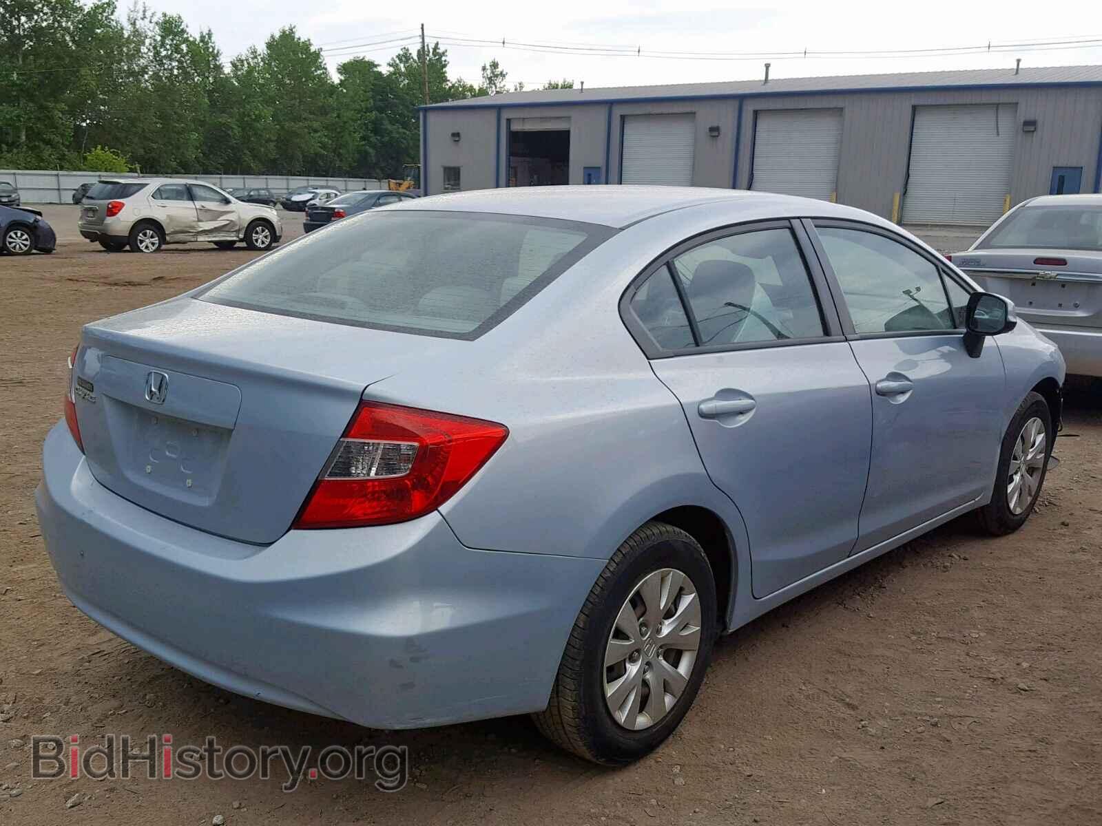 2012 HONDA CIVIC LX - VIN: 19XFB2F51CE304369 - Фото 4