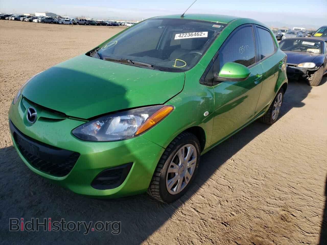 2012 MAZDA 2 - VIN: JM1DE1KY8C0133380 - Фото 2