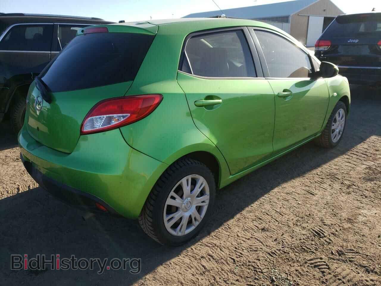 2012 MAZDA 2 - VIN: JM1DE1KY8C0133380 - Фото 4