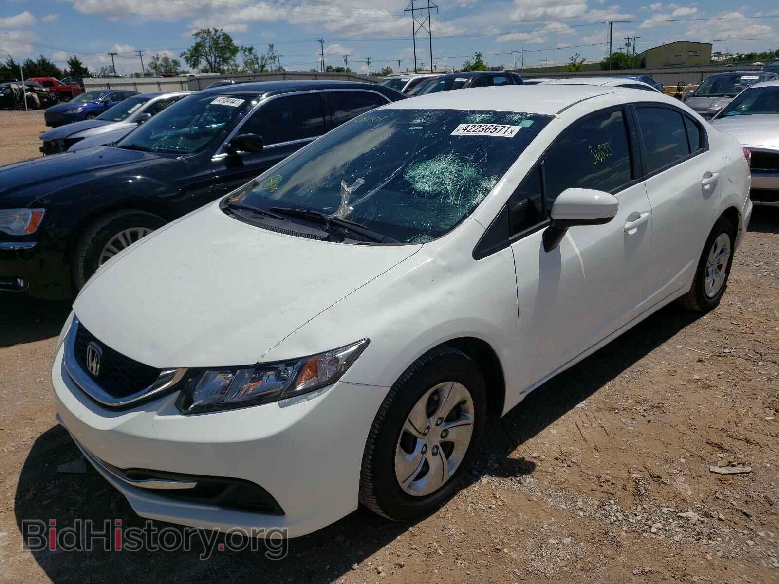 2015 HONDA CIVIC - VIN: 19XFB2F50FE082301 - Фото 2