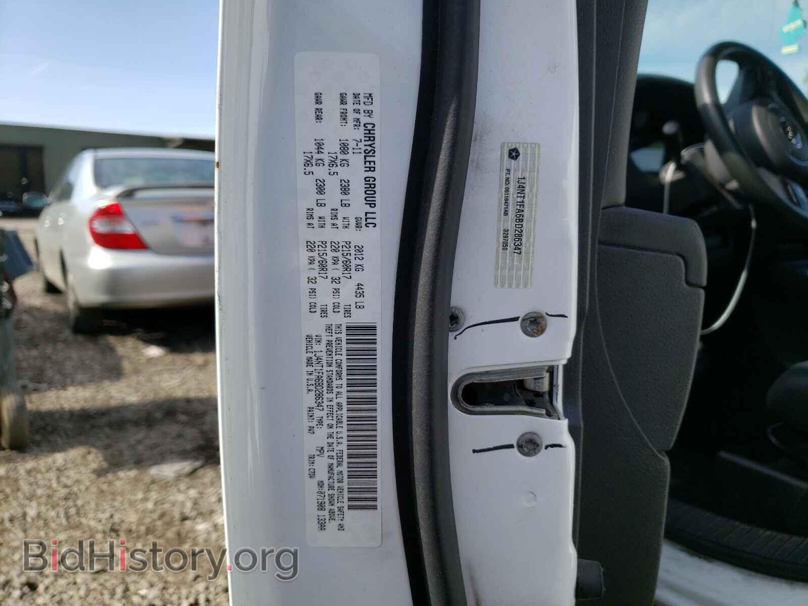 2011 JEEP COMPASS - VIN: 1J4NT1FA6BD286347 - Фото 10