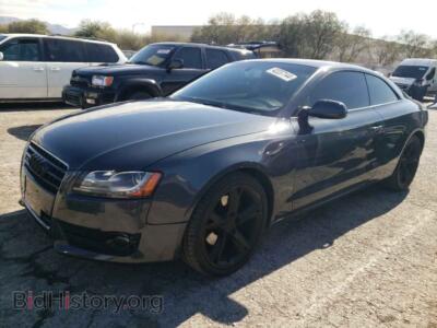 2011 Audi A5 PREMIUM PLUS, gray — VIN WAULFAFR8BA081301, Copart
