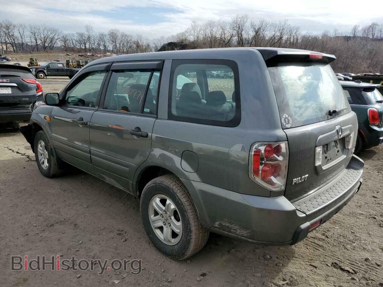 2007 HONDA PILOT - VIN: 2HKYF18187H512638 - Фото 2