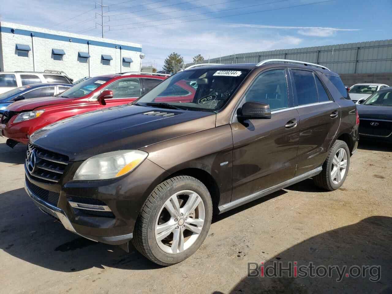 Photo 4JGDA5HB0CA002083 - MERCEDES-BENZ M-CLASS 2012