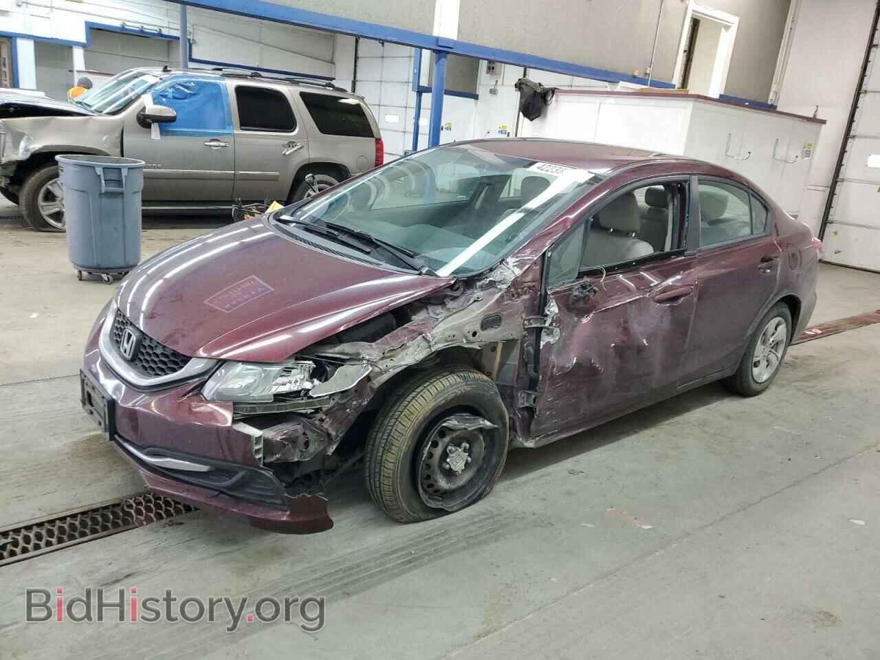 Фотография 19XFB2F55EE215634 - HONDA CIVIC 2014