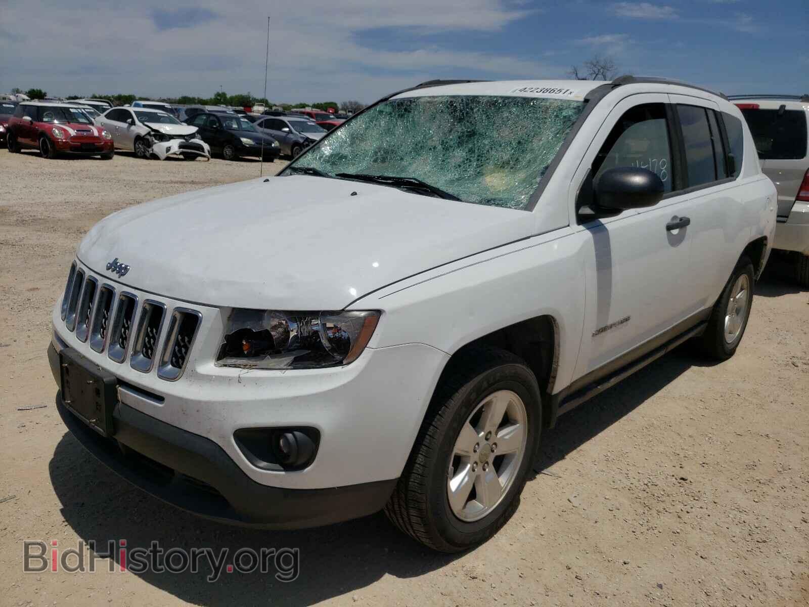 2014 JEEP COMPASS - VIN: 1C4NJCBA9ED814688 - Фото 2