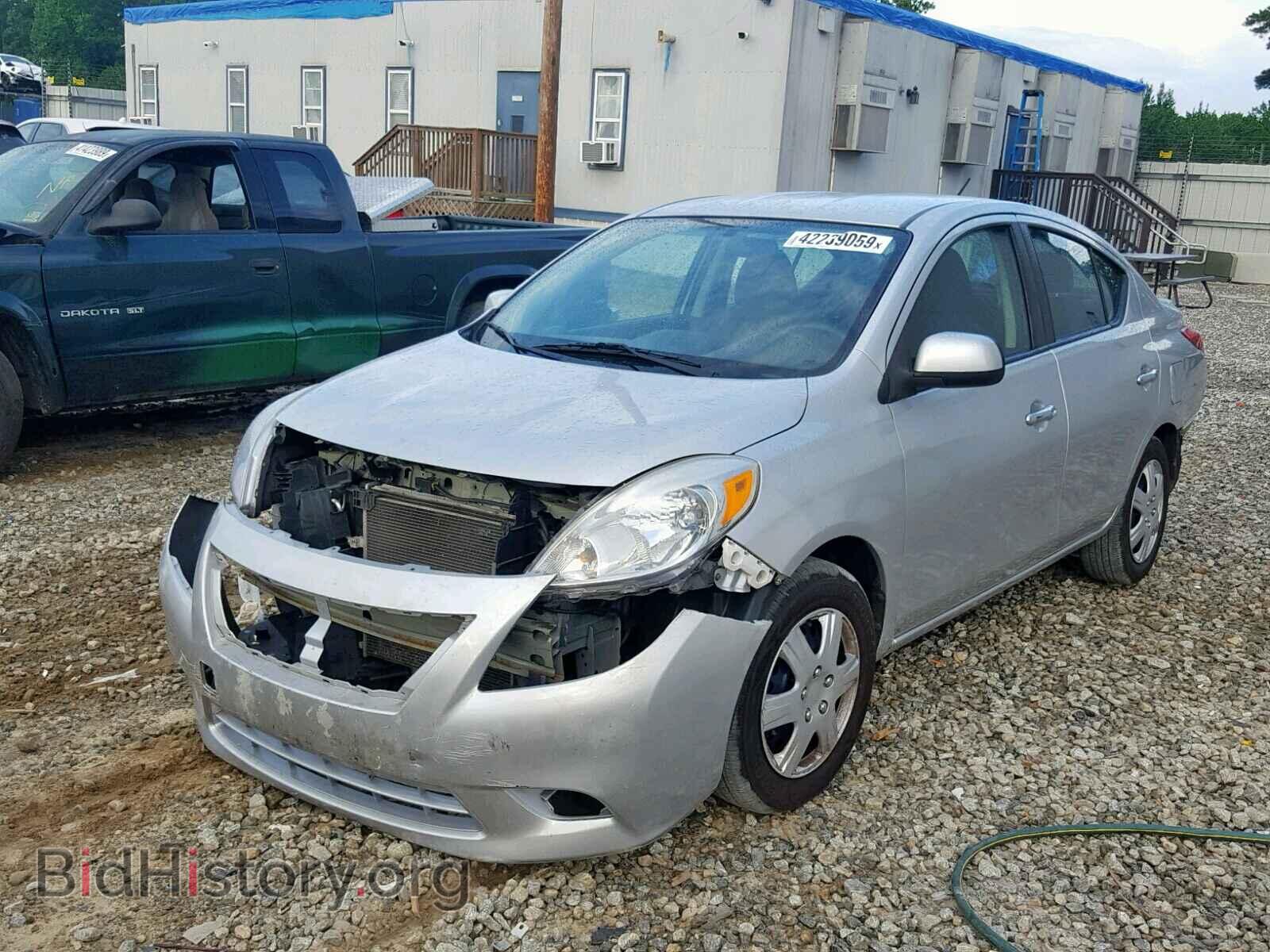 2012 NISSAN VERSA - VIN: 3N1CN7AP9CL863182 - Фото 2