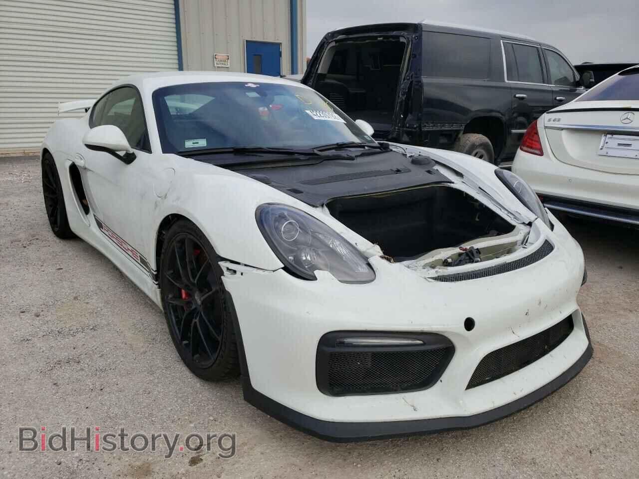 Фотография WP0AC2A80GK192529 - PORSCHE CAYMAN 2016