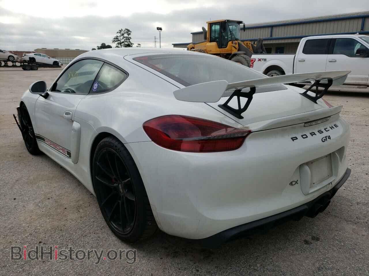 2016 PORSCHE CAYMAN - VIN: WP0AC2A80GK192529 - Фото 3