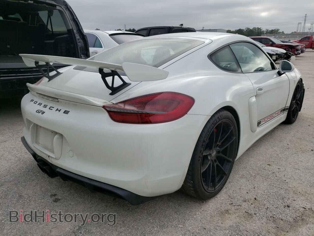 2016 PORSCHE CAYMAN - VIN: WP0AC2A80GK192529 - Фото 4