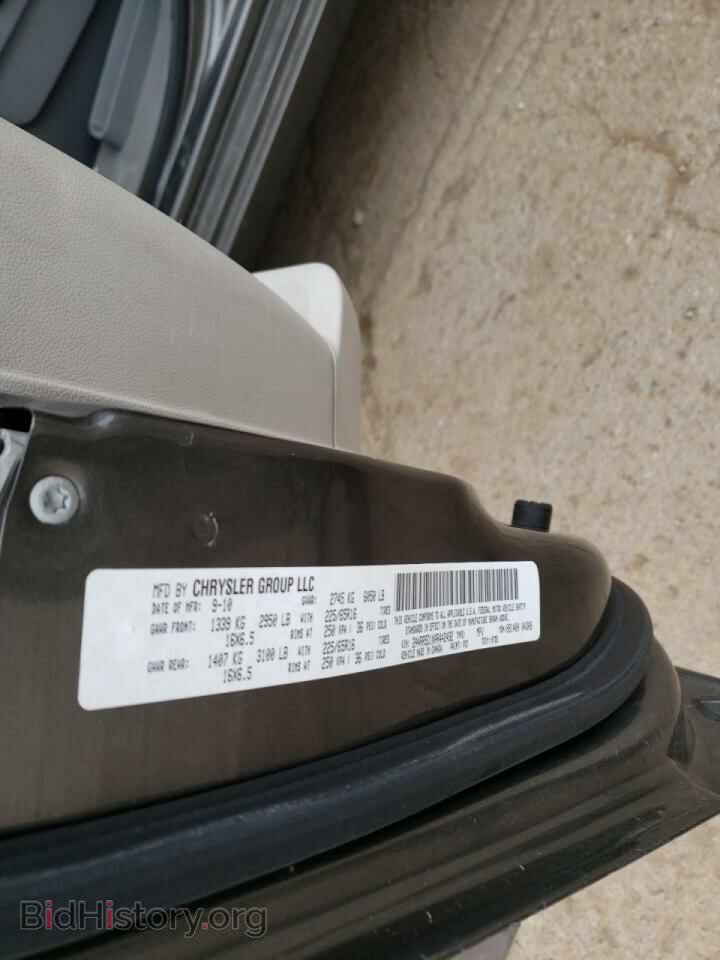2010 CHRYSLER MINIVAN - VIN: 2A4RR5D1XAR442492 - Фото 10