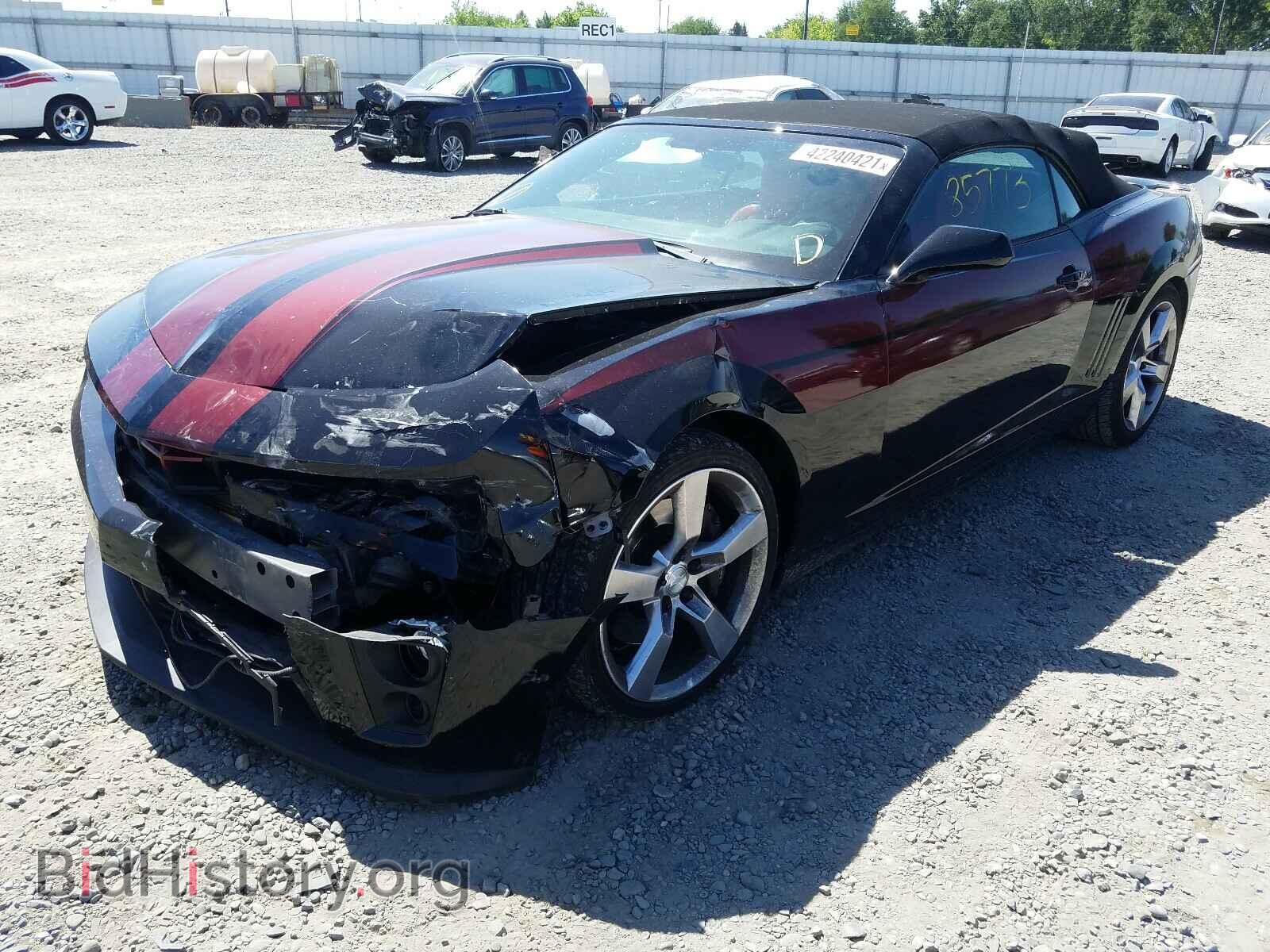 2014 CHEVROLET CAMARO - VIN: 2G1FB3D31E9153227 - Фото 2