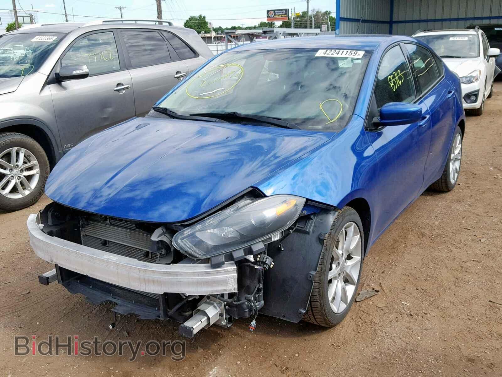 2013 DODGE DART - VIN: 1C3CDFBA5DD343030 - Фото 2