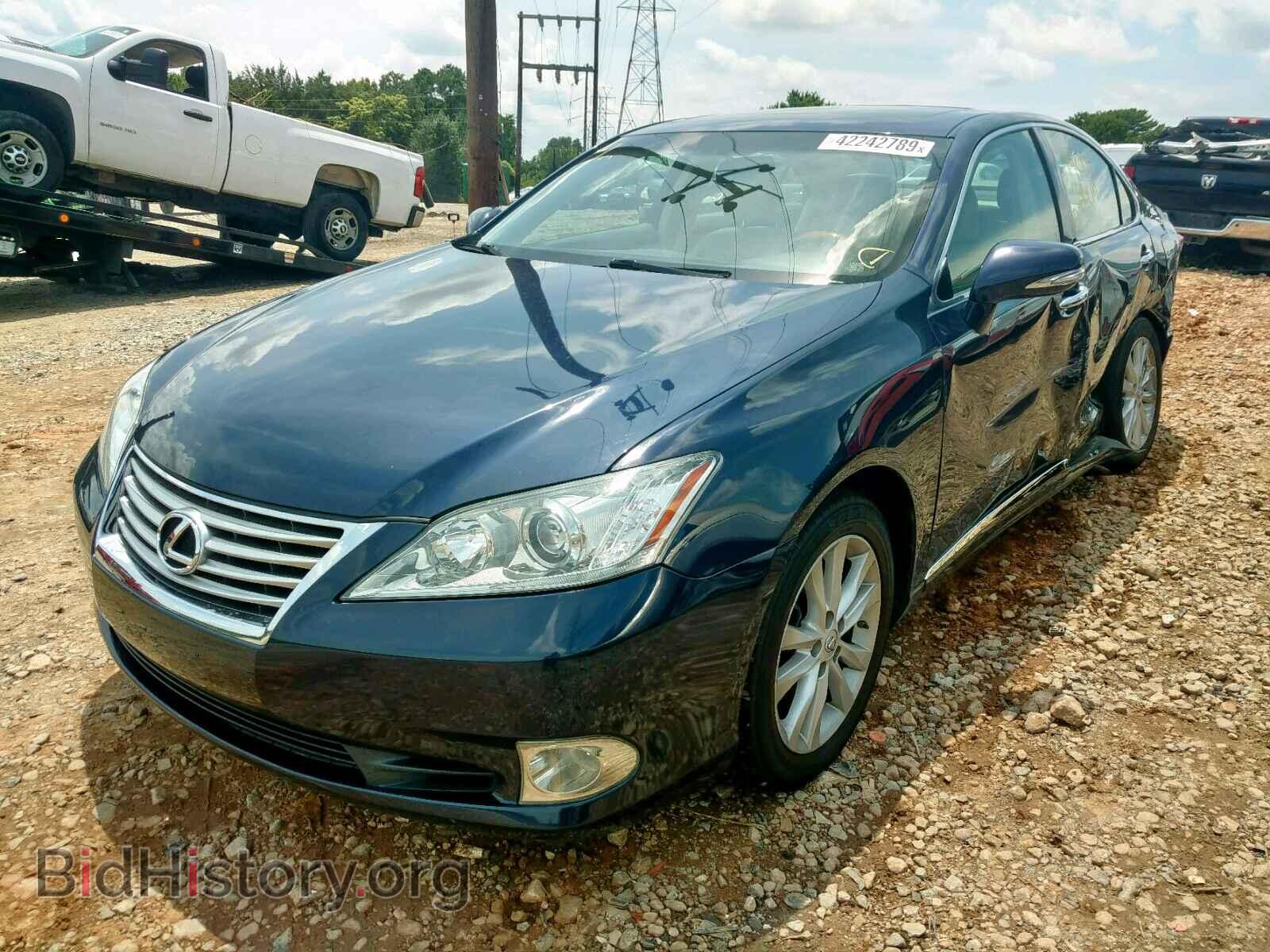 2011 LEXUS ES350 - VIN: JTHBK1EG0B2446847 - Фото 2