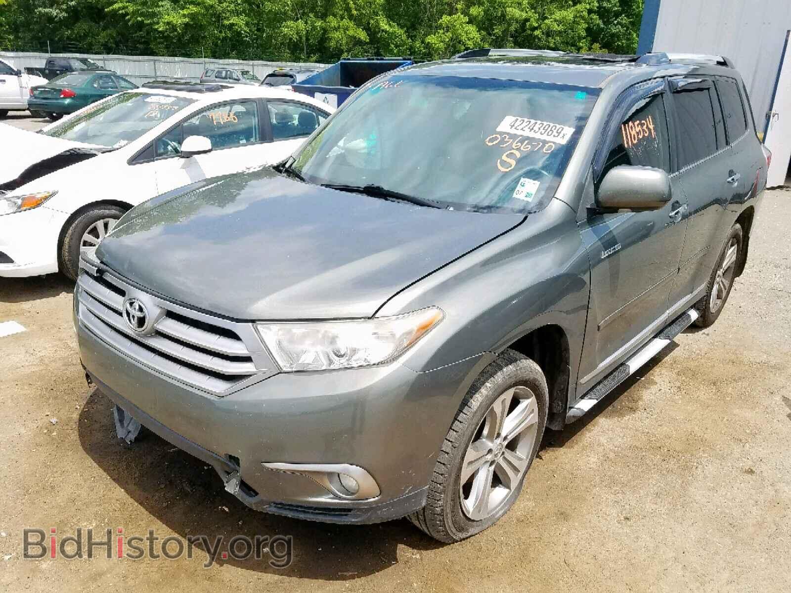 2011 TOYOTA HIGHLANDER - VIN: 5TDYK3EH7BS036670 - Фото 2