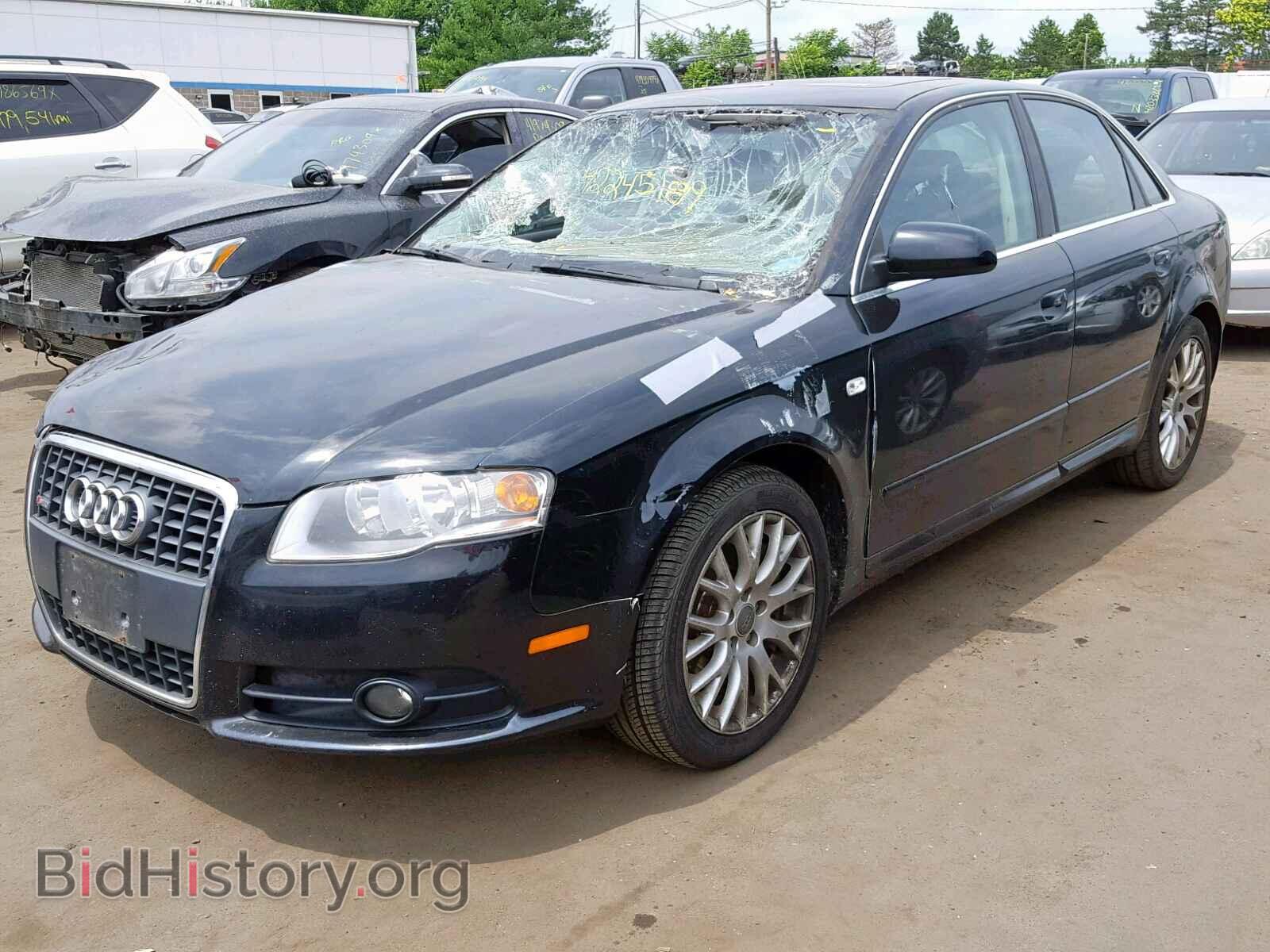 2008 AUDI A4 - VIN: WAUDF78E98A167758 - Фото 2
