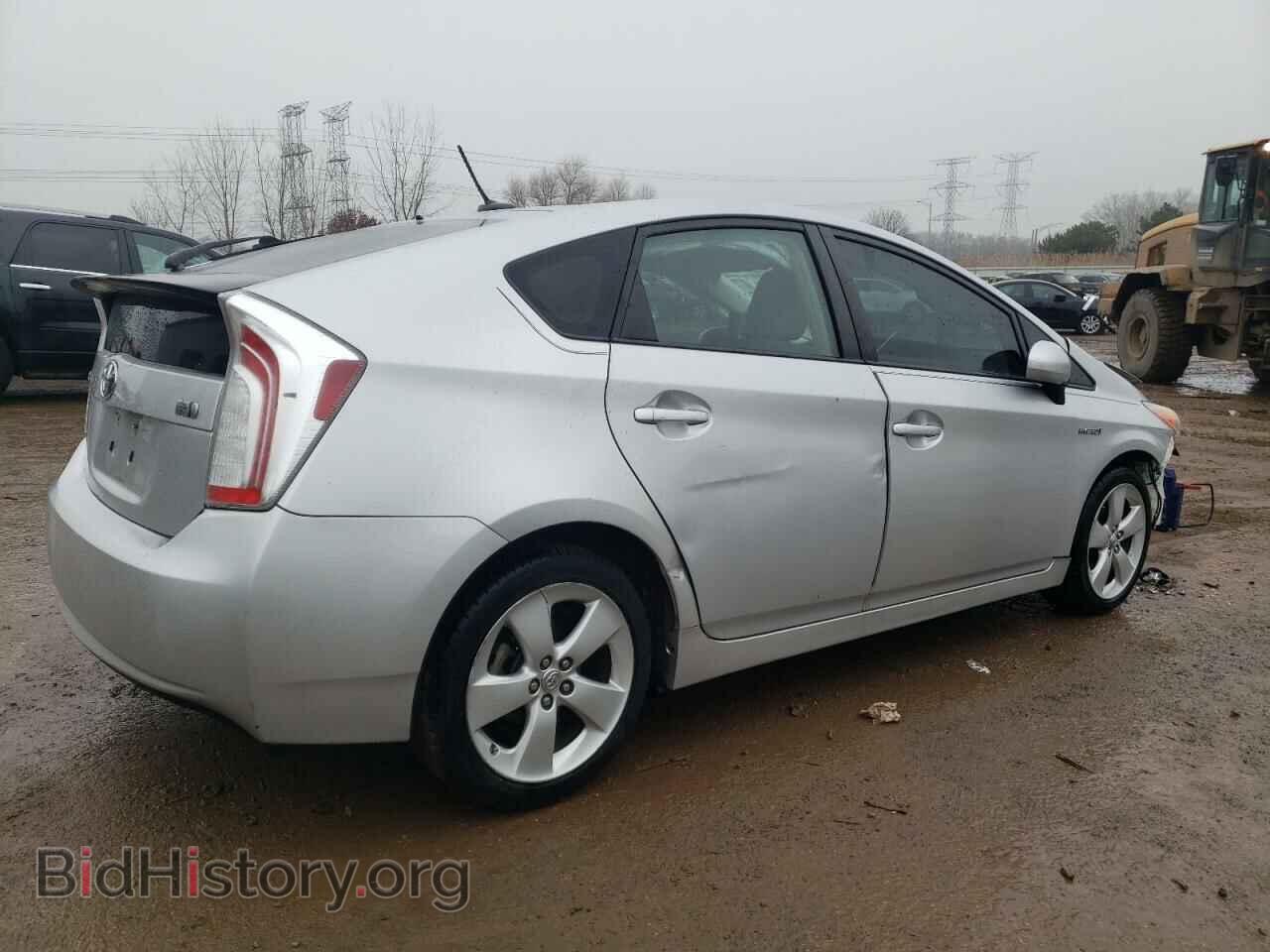 2014 TOYOTA PRIUS - VIN: JTDKN3DU8E0362111 - Фото 3