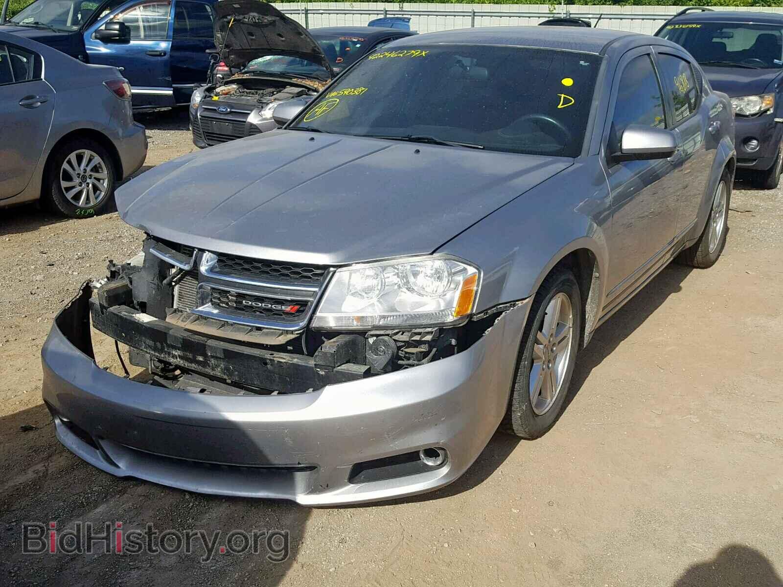 2013 DODGE AVENGER - VIN: 1C3CDZCB4DN590381 - Фото 2