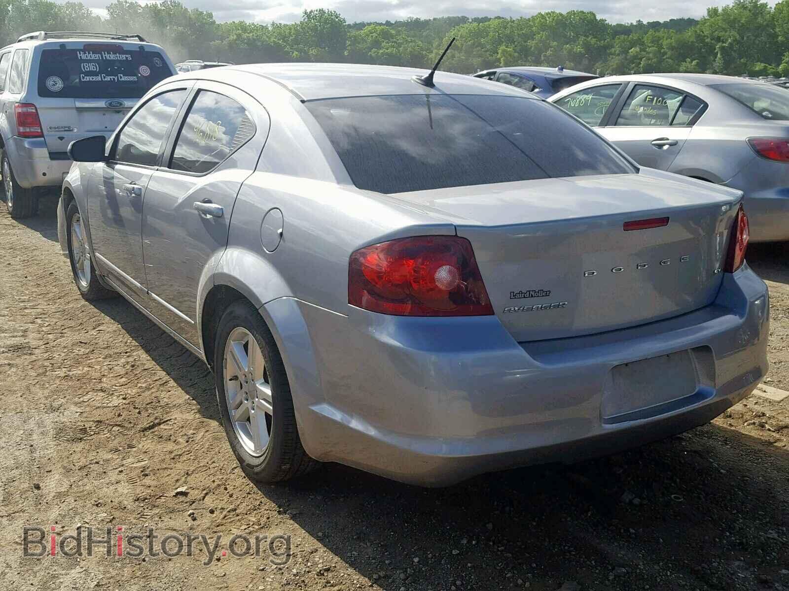 2013 DODGE AVENGER - VIN: 1C3CDZCB4DN590381 - Фото 3