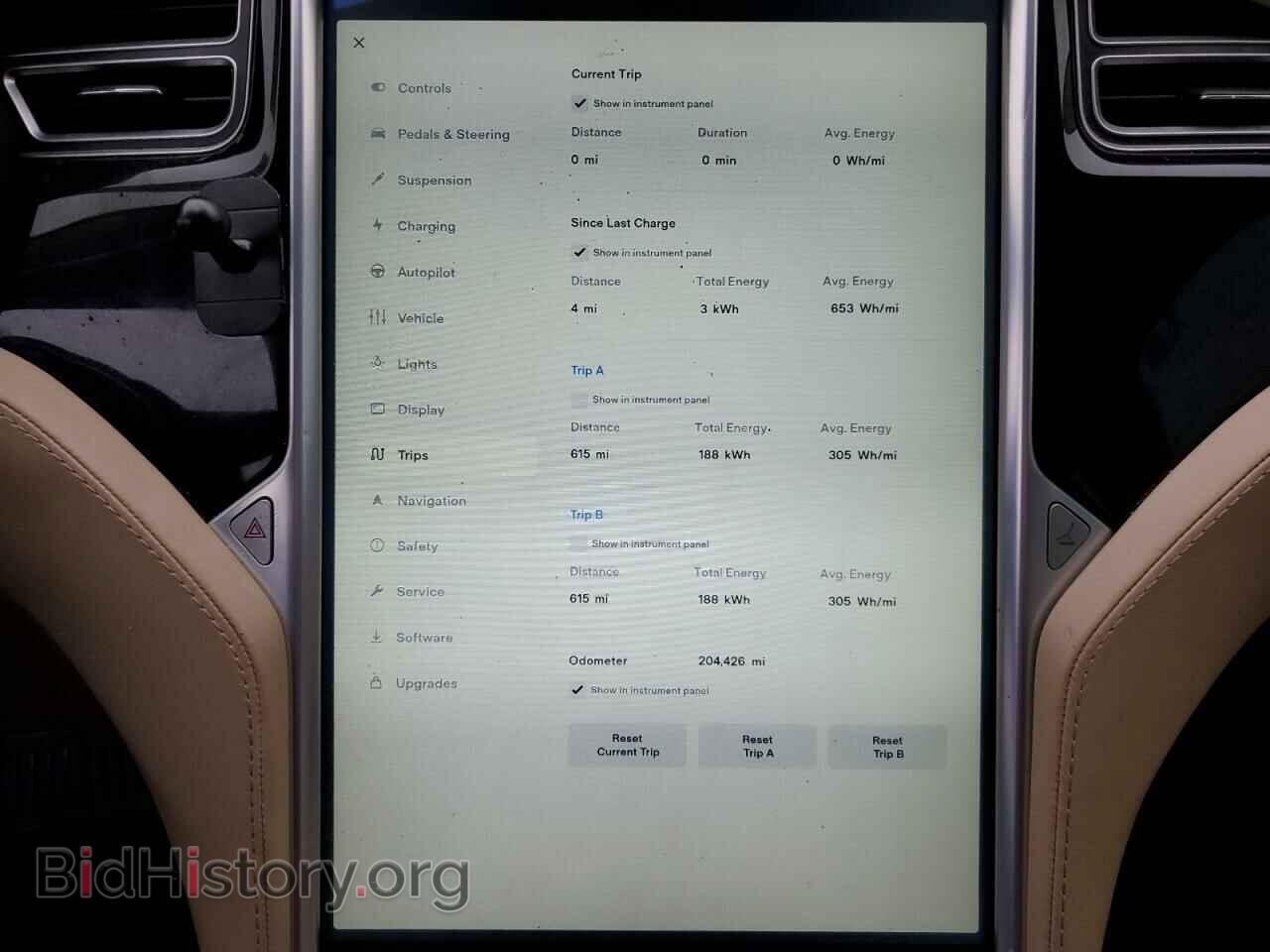 2015 TESLA MODEL S - VIN: 5YJSA1S2XFF088821 - Photo 9