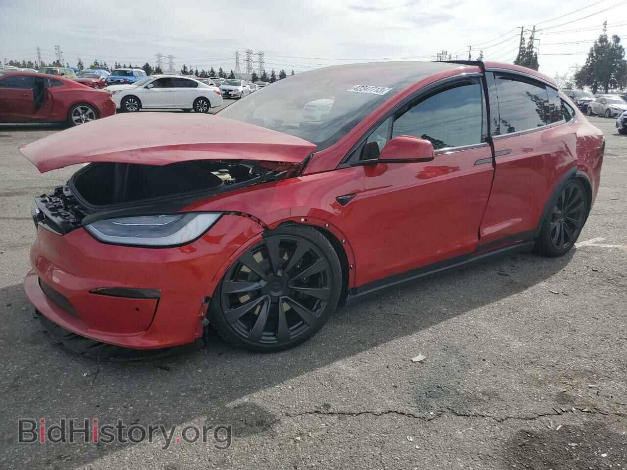 Photo 7SAXCAE55NF363289 - TESLA MODEL X 2022