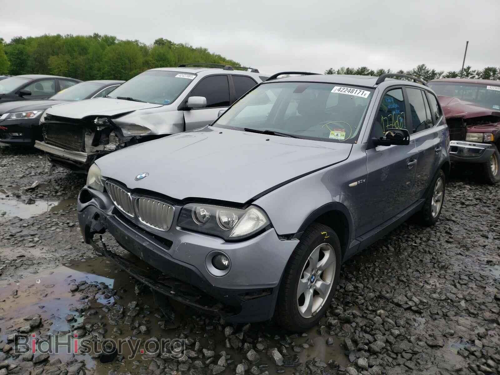 2007 BMW X3 - VIN: WBXPC93417WF23792 - Фото 2