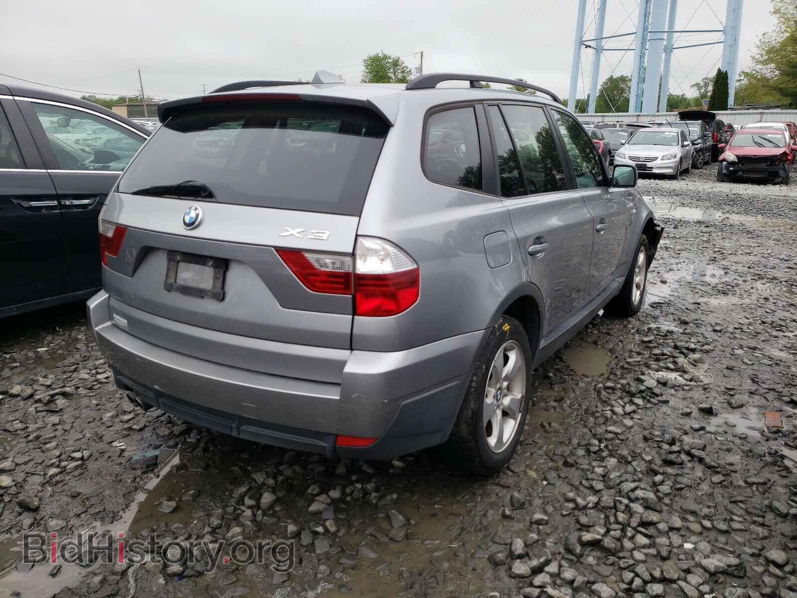 2007 BMW X3 - VIN: WBXPC93417WF23792 - Фото 4