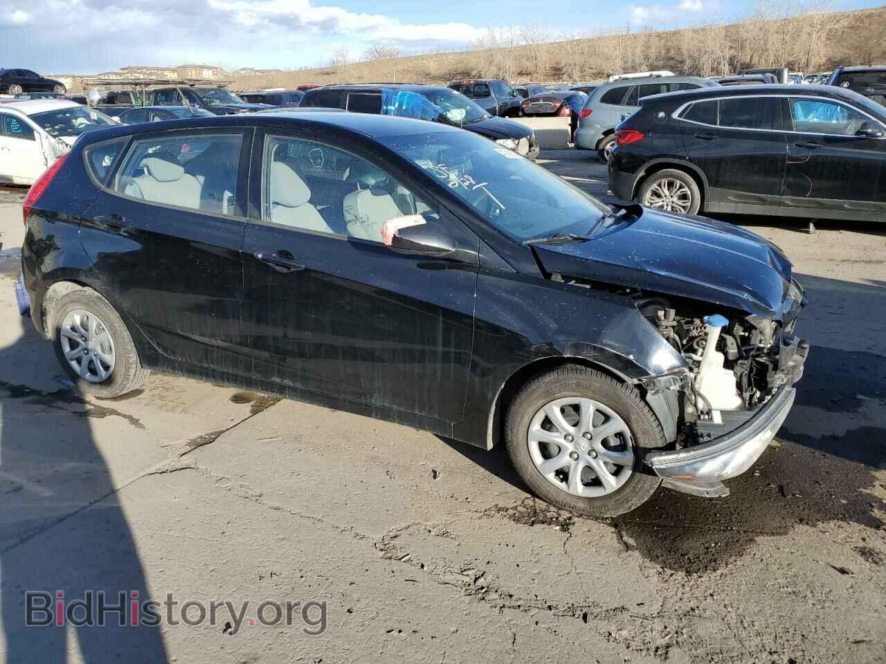 2013 HYUNDAI ACCENT - VIN: KMHCT5AE2DU084862 - Фото 4