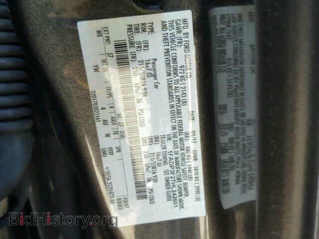 2017 FORD FOCUS - VIN: 1FADP3F27HL242601 - Фото 10