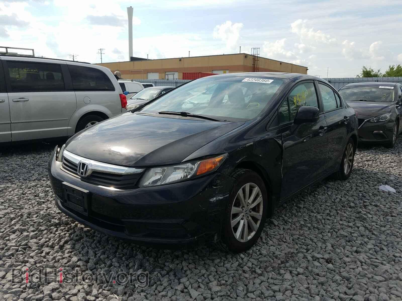 2012 HONDA CIVIC - VIN: 2HGFB2F59CH105771 - Photo 2