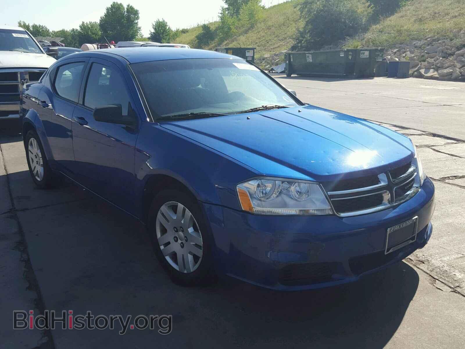 Фотография 1C3CDZAB6DN684426 - DODGE AVENGER 2013