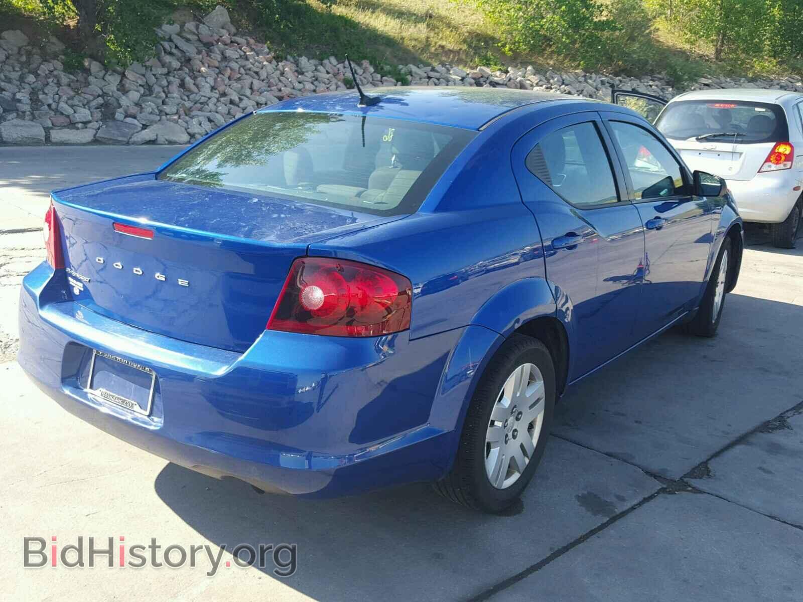 2013 DODGE AVENGER - VIN: 1C3CDZAB6DN684426 - Фото 4