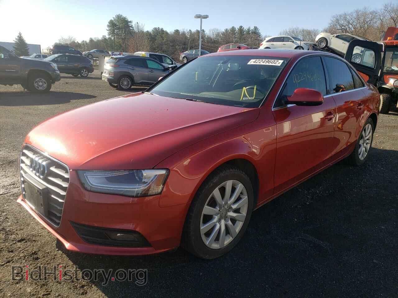 2013 AUDI A4 - VIN: WAUBFAFL7DN027197 - Фото 2