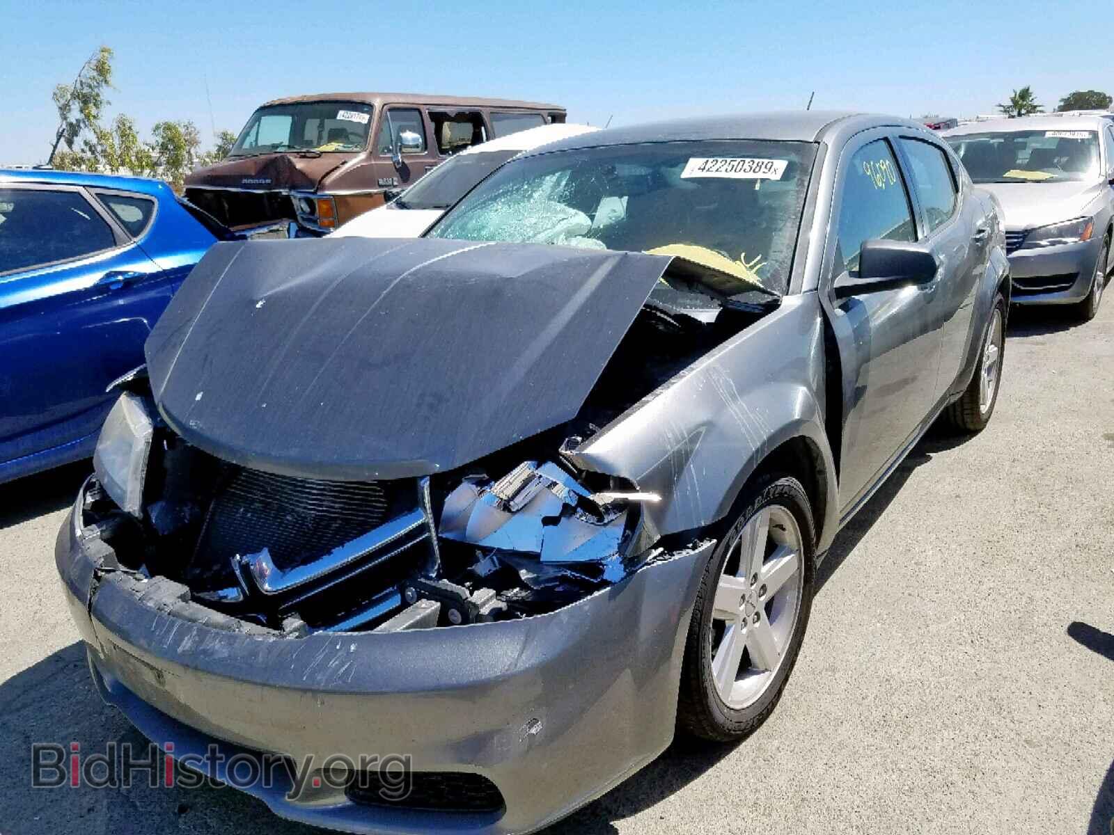 2013 DODGE AVENGER - VIN: 1C3CDZAB3DN563739 - Фото 2