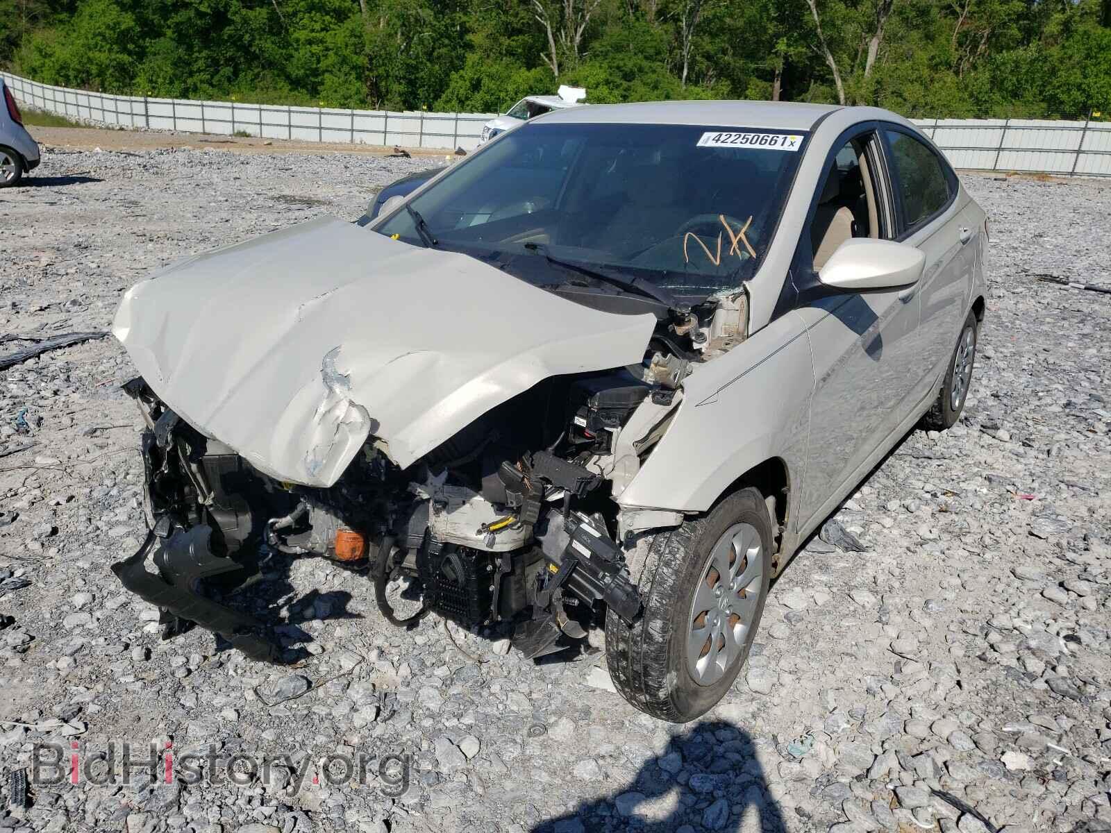 2016 HYUNDAI ACCENT - VIN: KMHCT4AE2GU162376 - Фото 2