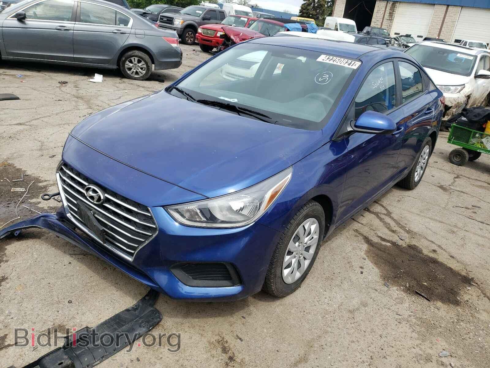 2019 HYUNDAI ACCENT - VIN: 3KPC24A31KE054876 - Фото 2