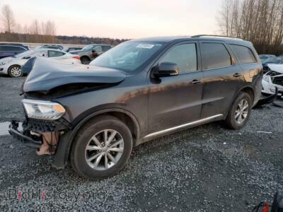 2015 Dodge DURANGO Limited, black — VIN 1C4RDJDG2FC861048, Copart