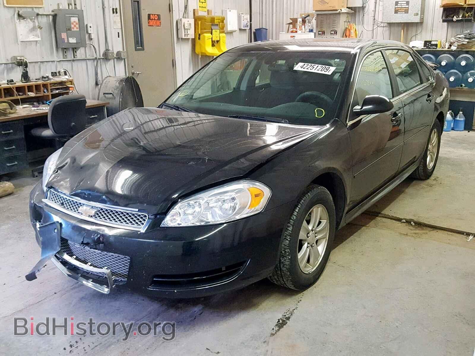 2012 CHEVROLET IMPALA - VIN: 2G1WF5E35C1248612 - Фото 2