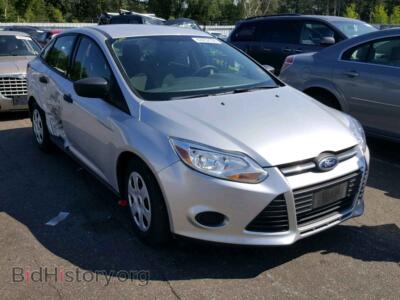 2012 Ford FOCUS Focus S, silver — VIN 1FAHP3E22CL347672, Copart