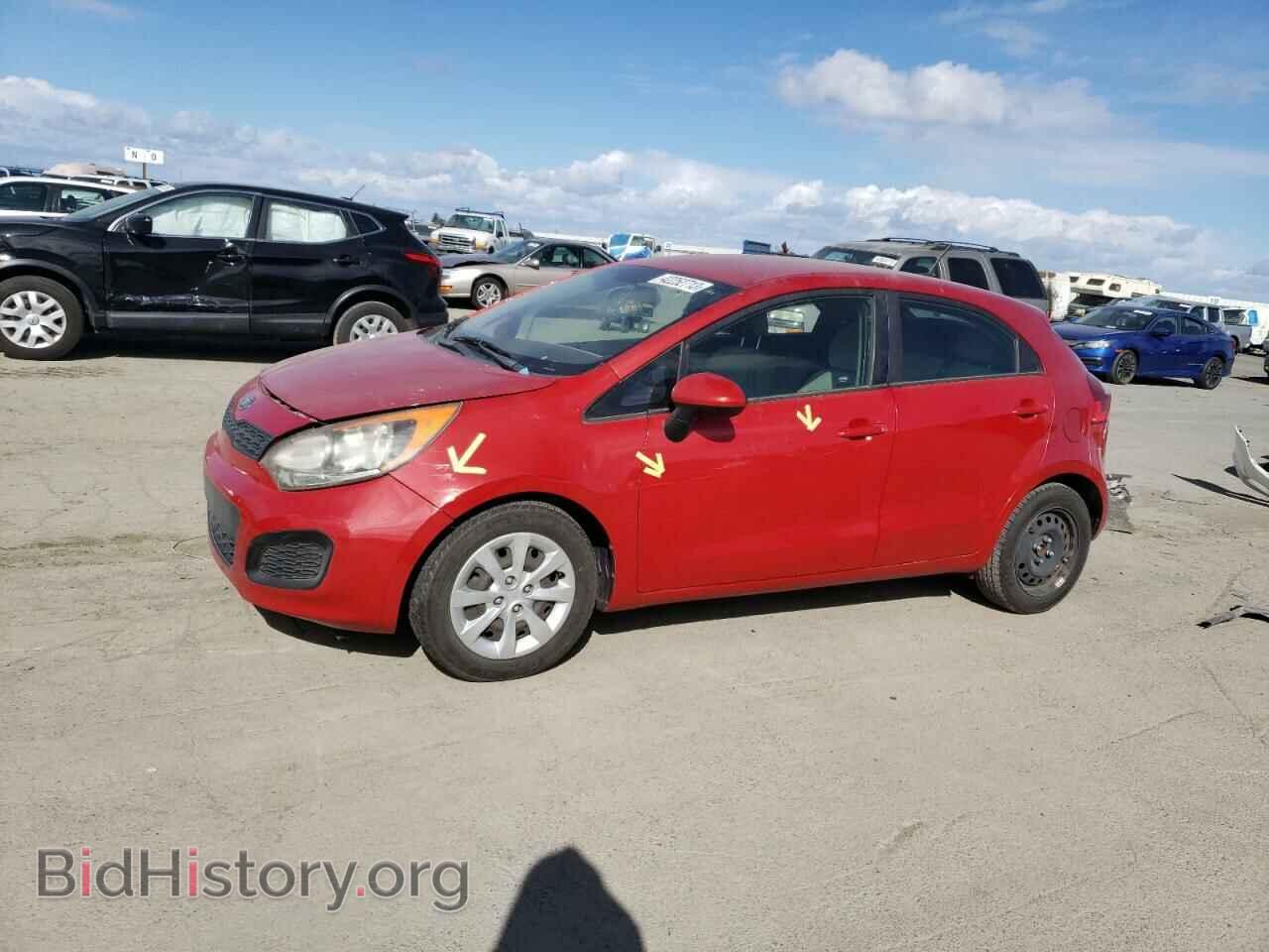Фотография KNADM5A35C6068434 - KIA RIO 2012