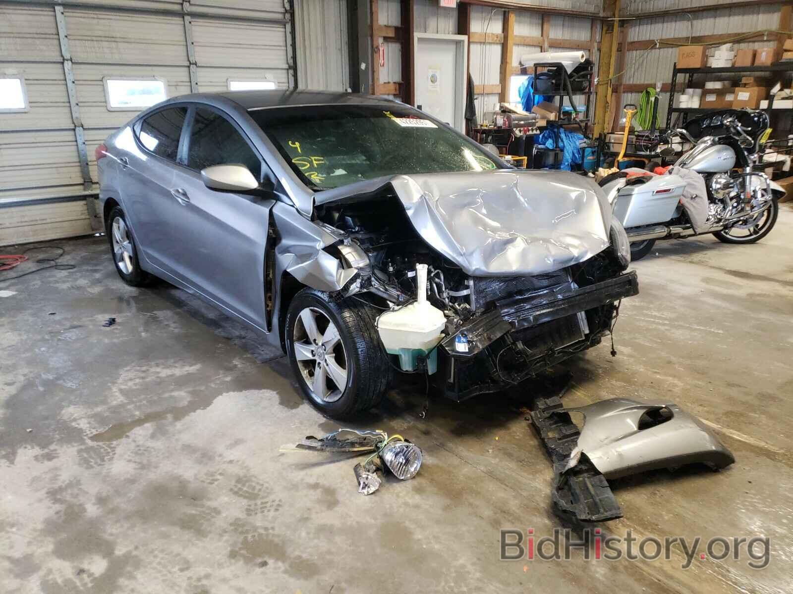 Photo KMHDH4AE2CU436594 - HYUNDAI ELANTRA 2012