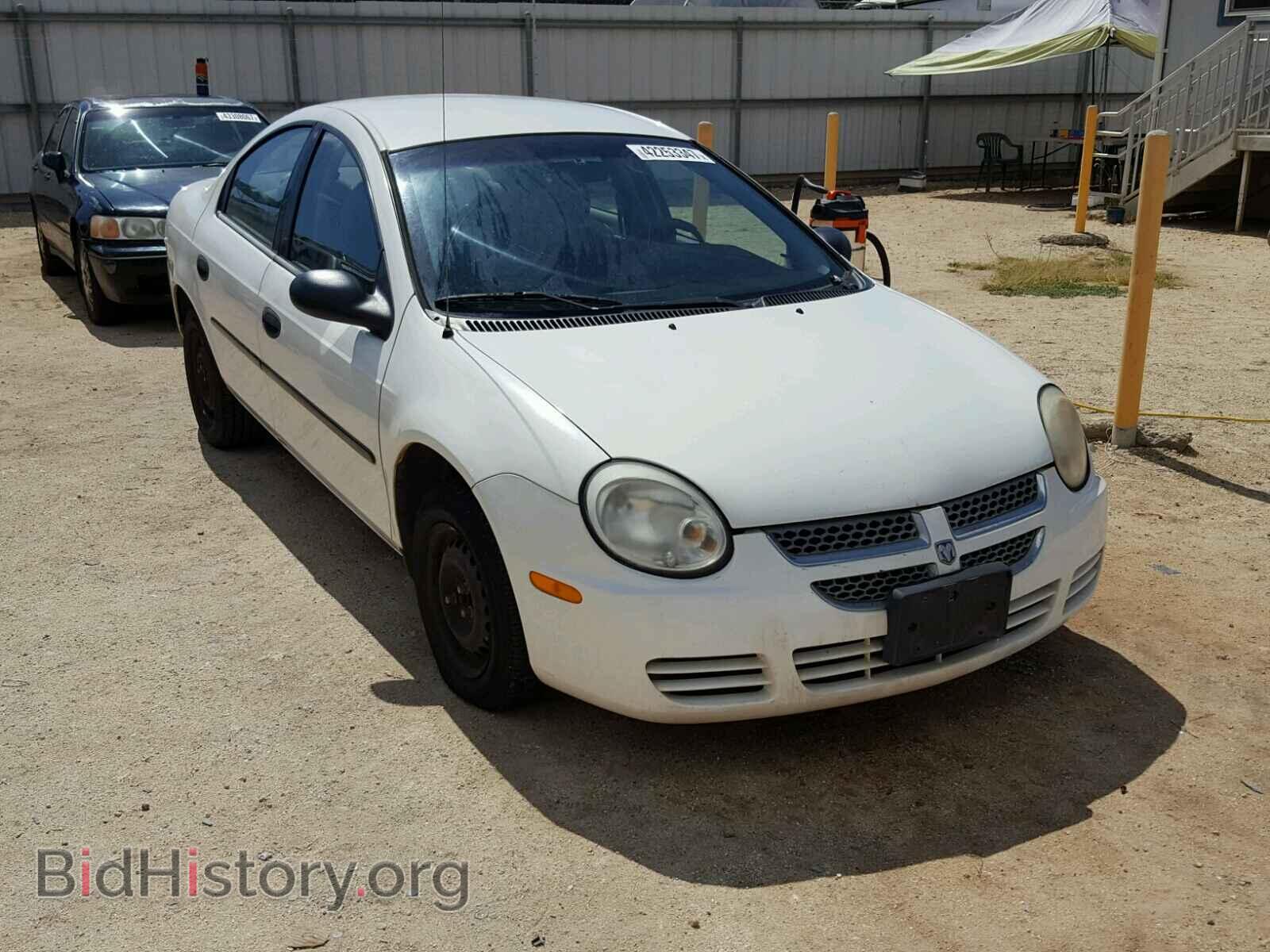 Photo 1B3ES26C65D188263 - DODGE NEON 2005