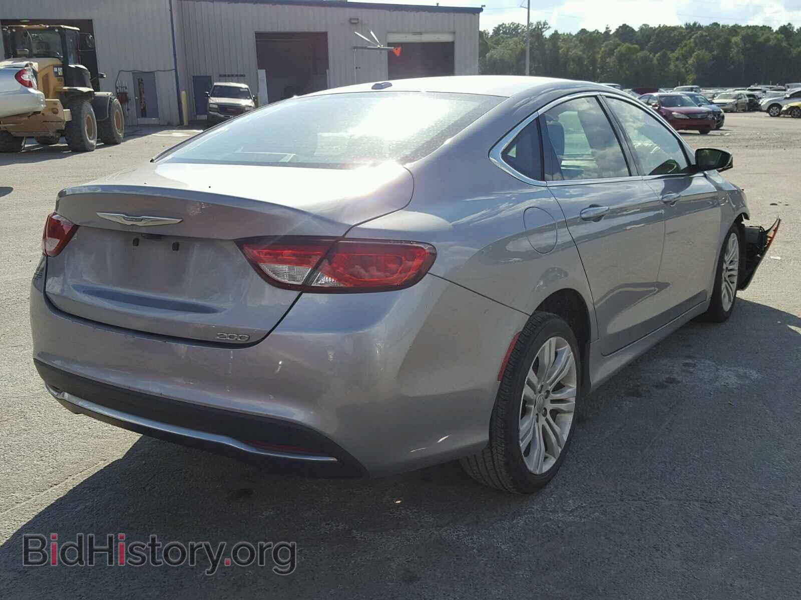 2015 CHRYSLER 200 - VIN: 1C3CCCAB6FN626299 - Фото 4