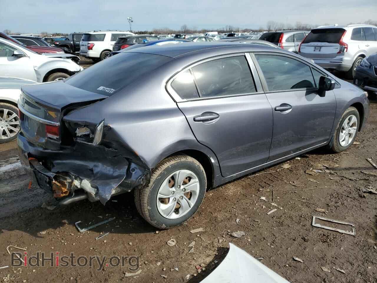 2014 HONDA CIVIC - VIN: 19XFB2F51EE020341 - Фото 3