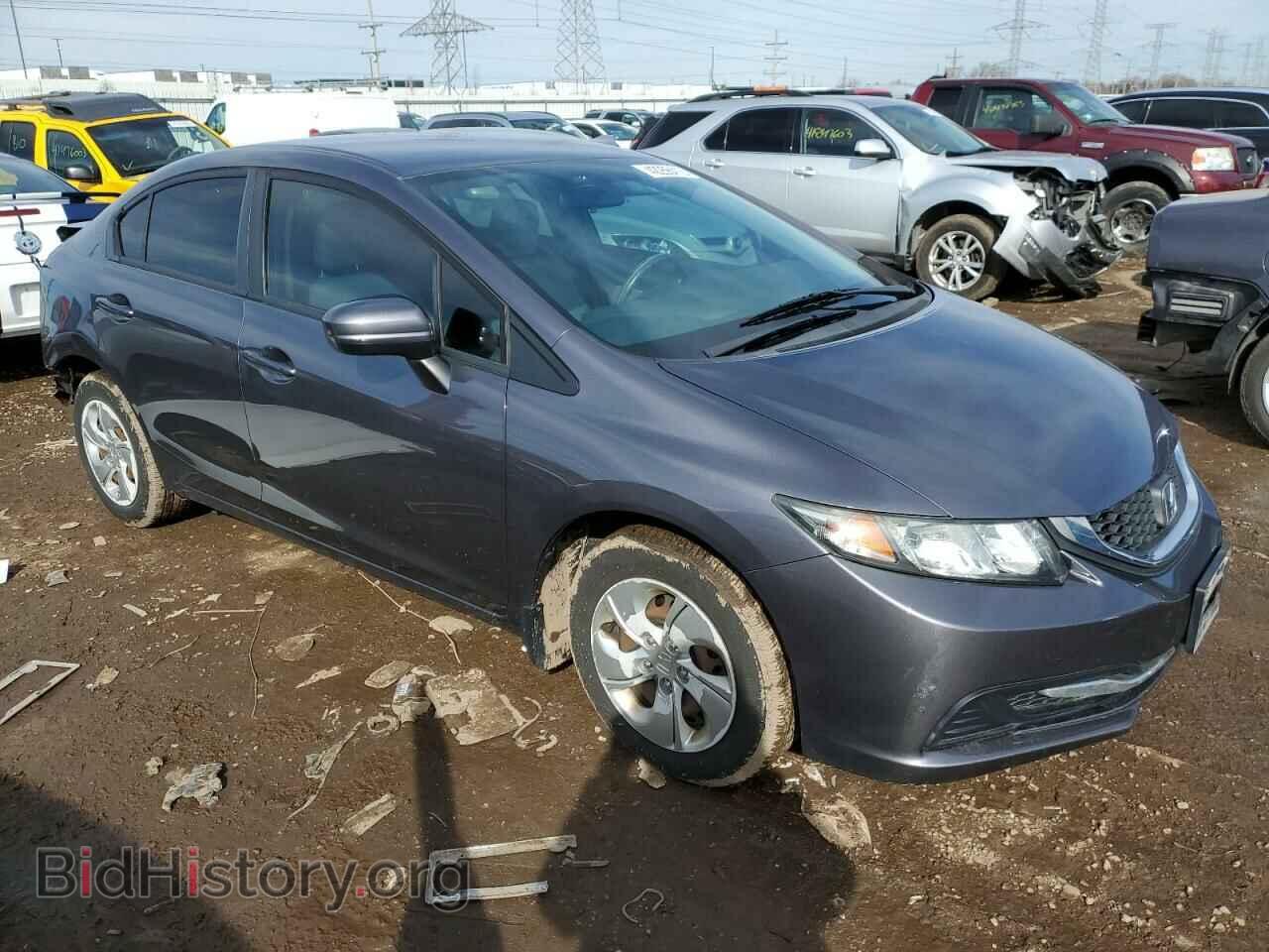 2014 HONDA CIVIC - VIN: 19XFB2F51EE020341 - Фото 4