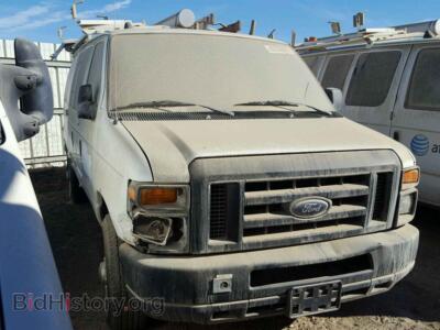 2010 Ford ECONOLINE, белый — VIN 1FTNE2EL3ADA10036, Copart